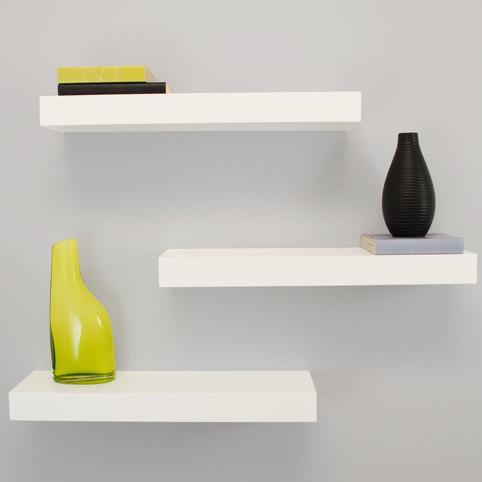 Promo Ambalan / Rak Dinding Minimalis / Floating Shelves 20, 30, 40 cm untuk Dekorasi Hiasan Dinding