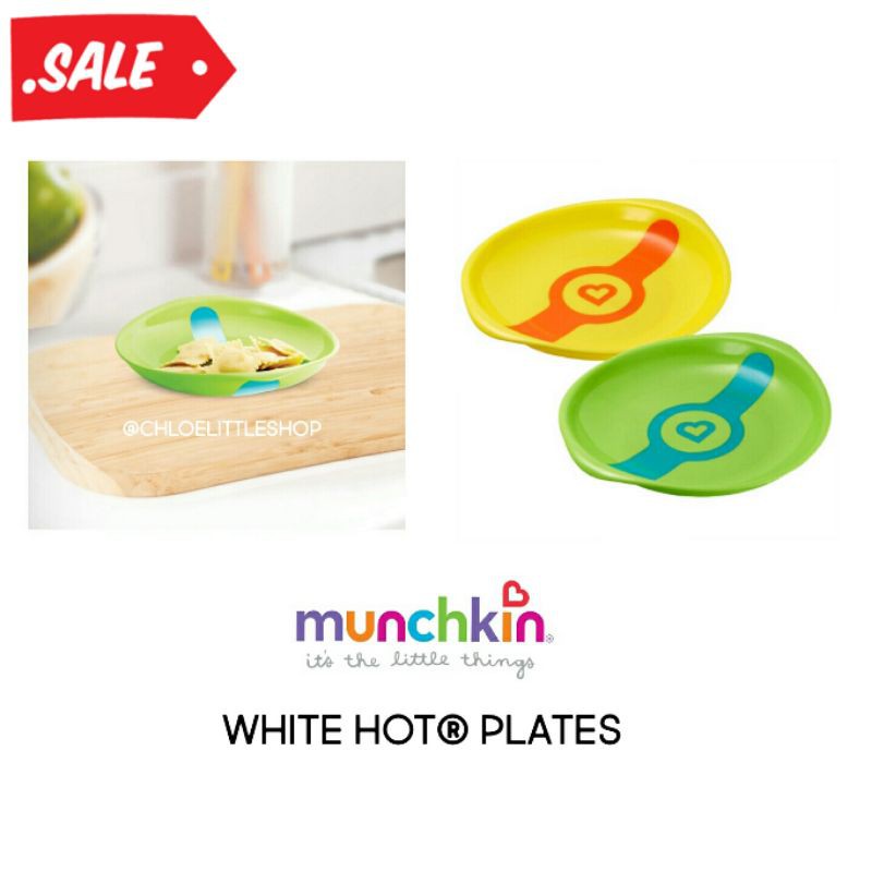 Munchkin White Hot® Plates