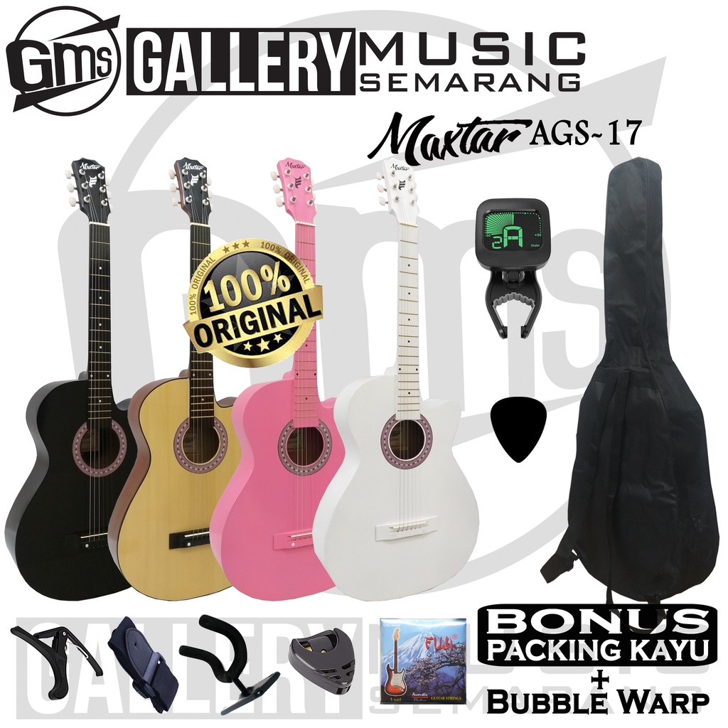 Gitar Akustik Maxtar AGS-17 Original / Gitar Akustik Original / Gitar Akustik Termurah