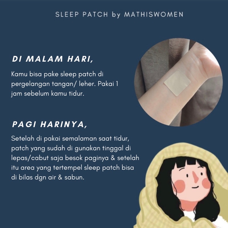 Sleep Patch by Mathis Women | Patch Bantu Tidur