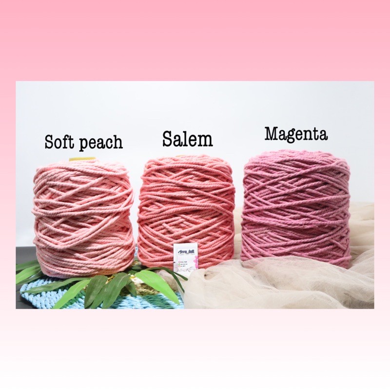Tali katun warna 1kg