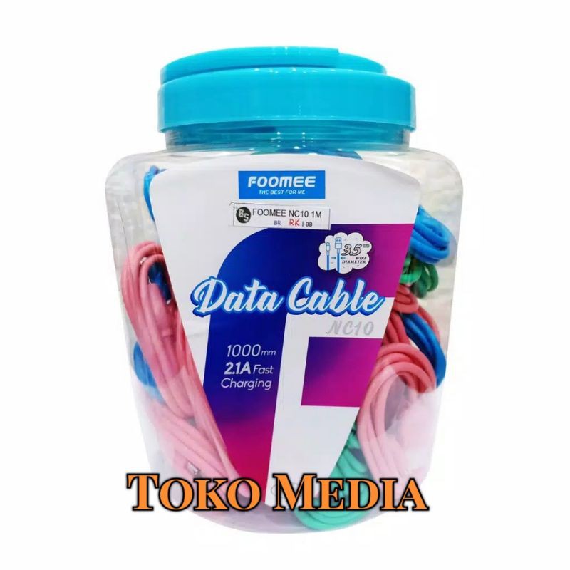 FOOMEE NC10 CABLE DATA FAST CHARGING 1m toples