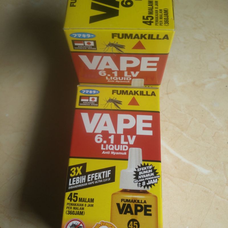 Obat Nyamuk Vape Refill - 45 Malam