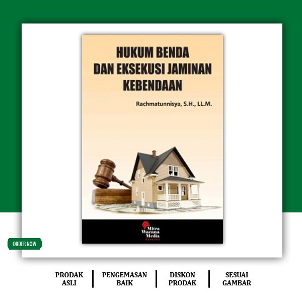 

Hukum Benda & Esekusi Jaminan Kebendaan