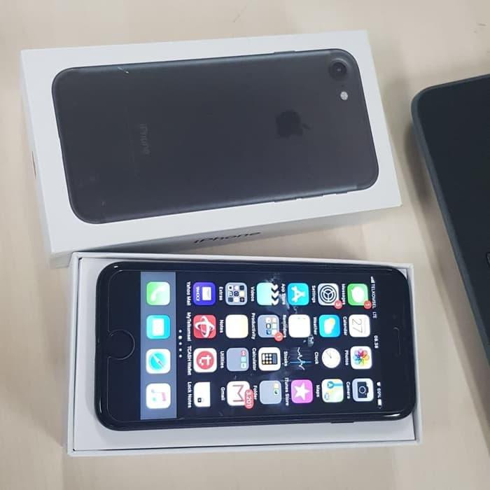 Handphone Second Iphone 7 Murah Meriah Hitam Hp Bekas Shopee Indonesia