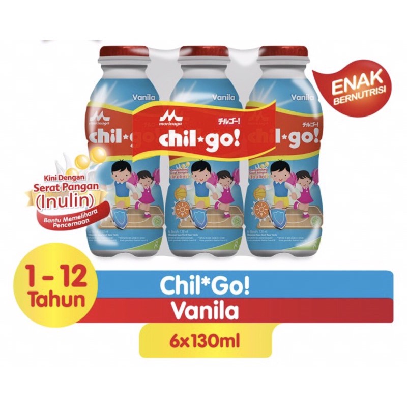 Chilgo cair ready to drink 6x140 ml ( susu UHT anak kaya nutrisi )