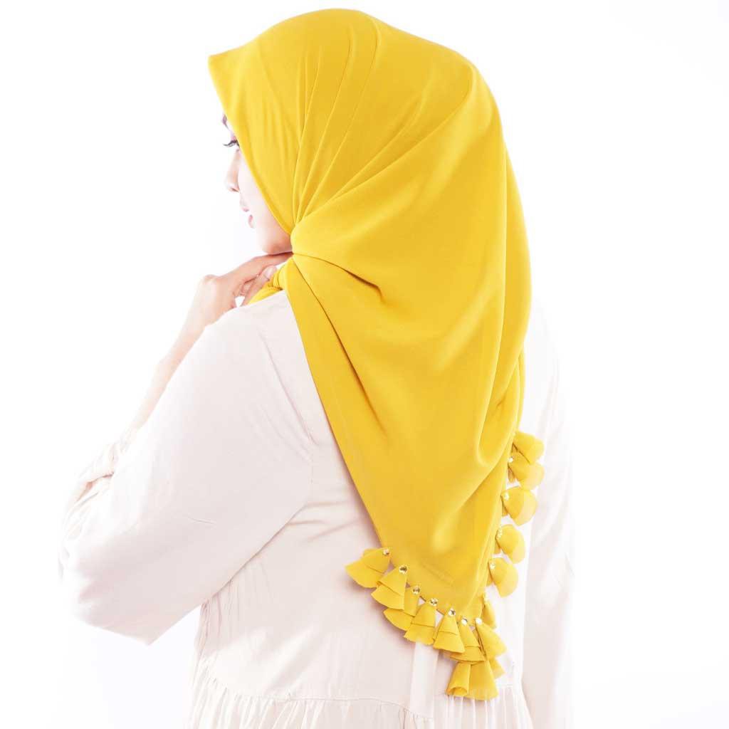Bugis Hijab - Ceruty Babydoll Terompet - Hijab Segi Empat