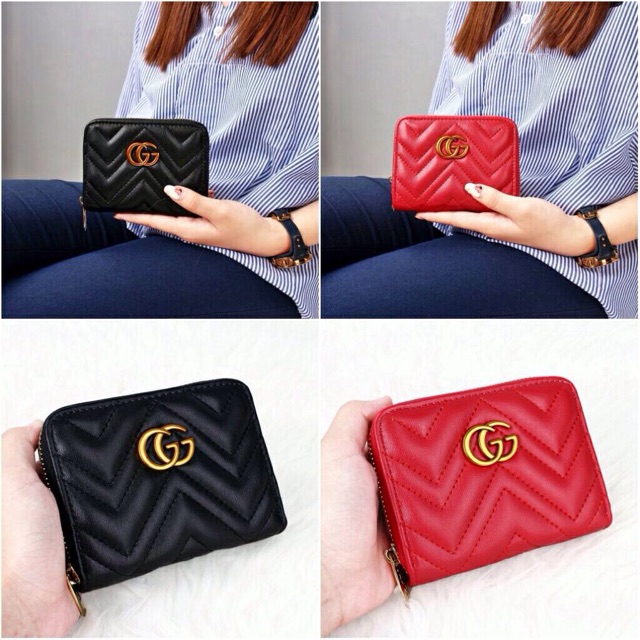 Gucci coin marmont zip around wallet 1091