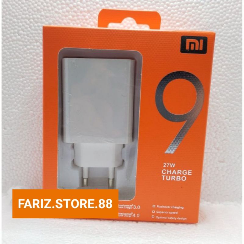 Charger TC Casan XIAOMI MI9 Mi 9 type C 27w