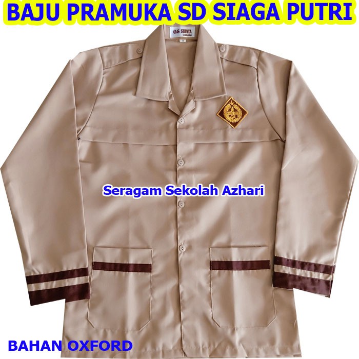 Baju Pramuka Sd Siaga Putri Baju Seragam Pramuka Siaga Sd Perempuan Baju Pramuka Sd Siaga Perempuan Shopee Indonesia