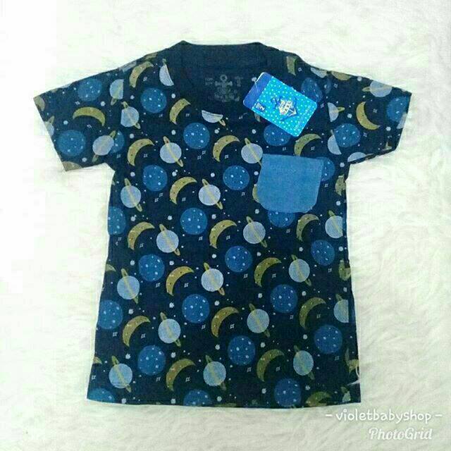 FULL PRINT OKBG POCKET BOY TEE 2Y