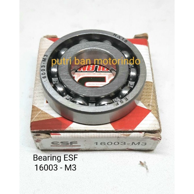 BEARING / LAHER 16003 M3 LAHER NOKEN AS MIO M3 ESF