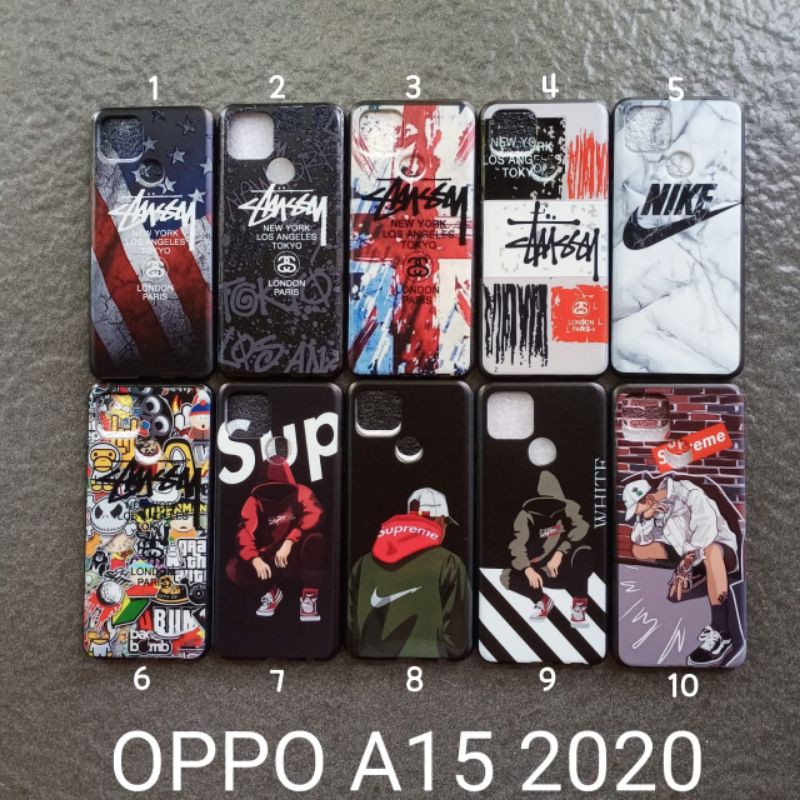 soft case Oppo A15 2020 / A15S motif gambar cowok softshell silikon softcase soft