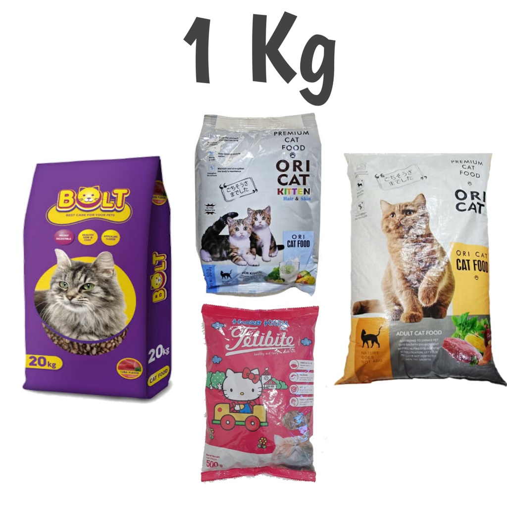 Makanan Kucing 1 Kg | Pet Food 1 Kg | Aneka Makanan Kucing Terlengkap 1 Kg