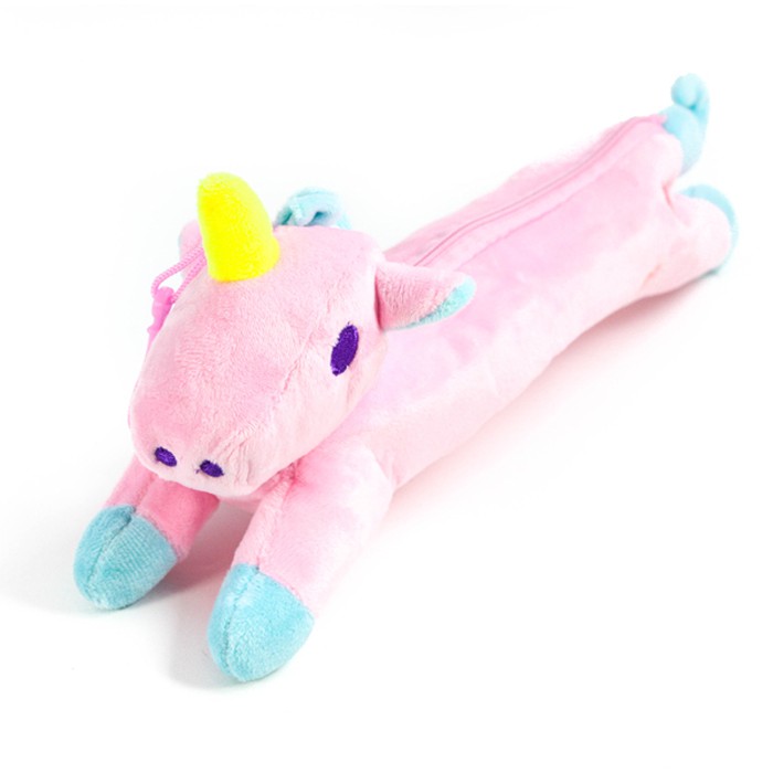

barokah rumauma unicorn doll pensil case kotak pensil boneka anak lucu