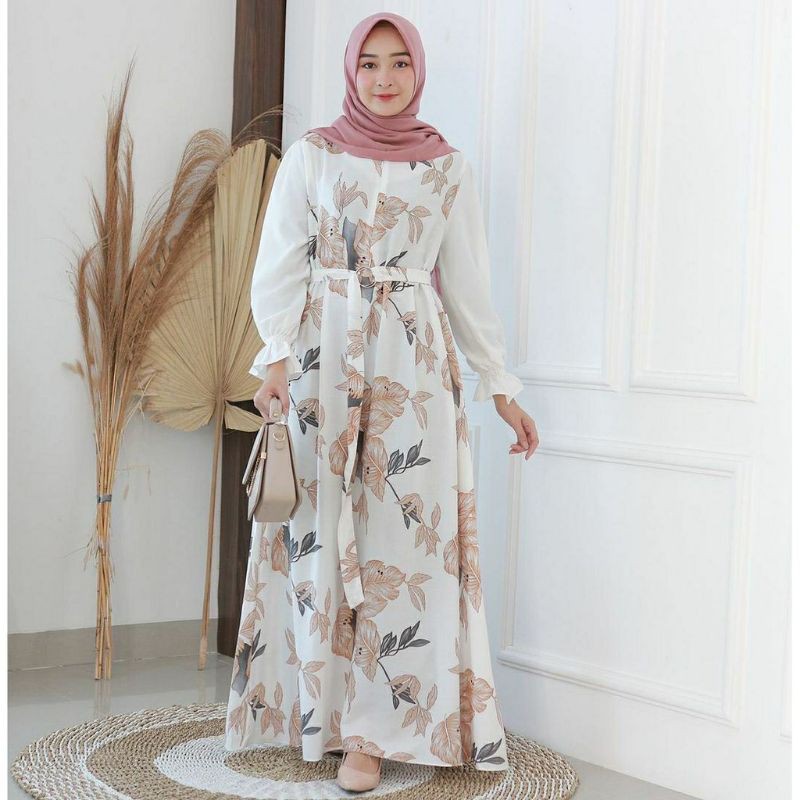 Gamis Rayon Import / Homedress Rayon / Maxi Dress Rayon / Maxi Dress Katun Bangkok