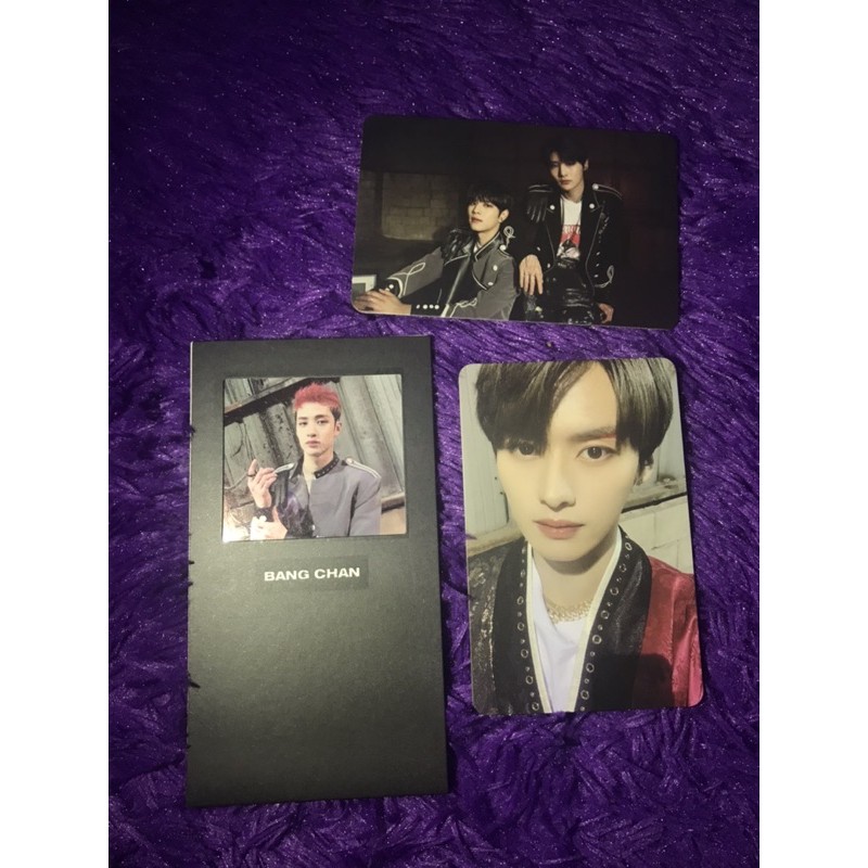 READY PHOTOCARD / PC OFFICIAL STRAYKIDS SKZ LEE KNOWBANG CHAN UNIT