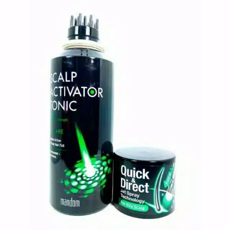 MANDOM JET SPRAY SCAPLP ACTIVATOR HAIR TONIC 150ML