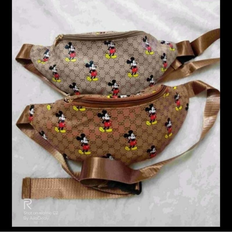 TAS SLINGBAG MICKEY MOUSE MURAH MERIAH