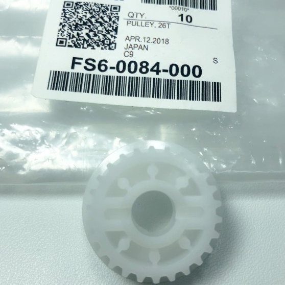 

Gear Pulley 26T Canon IR 5000/6570/5075 FS6-0084-000 Original