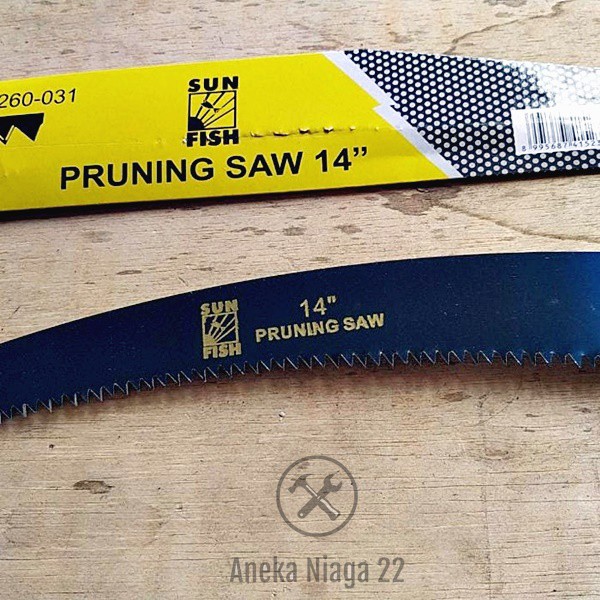 Jual Aneka - SUN FISH Gergaji Kopi 14" Pruning Saw Gergaji Dahan