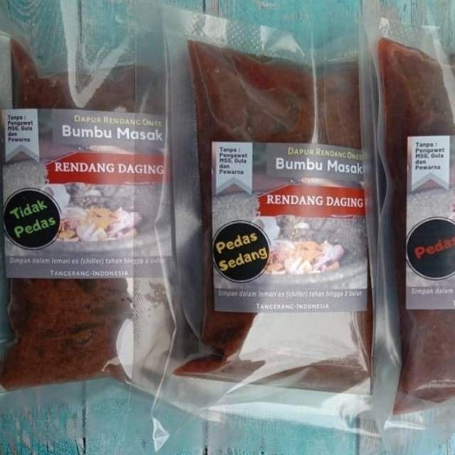 

Sso42 - Bumbu Rendang Asli Padang 1 Kg Daging 350 Grm 053