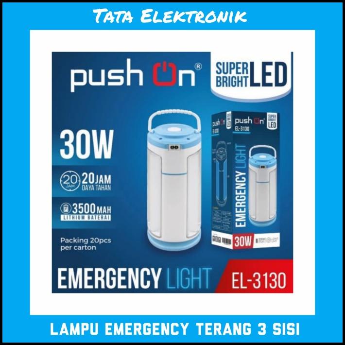Push On El - 3130 / Lampu Emergency Push On El 3130
