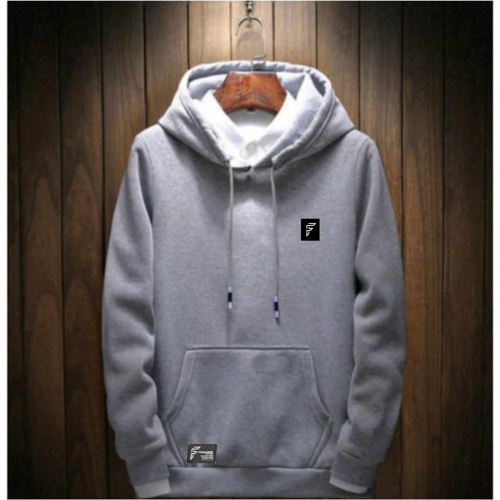 Sweater Hoodie Polos Pria Wanita Bahan Fleece Tebal Original Forward System Forwadshop