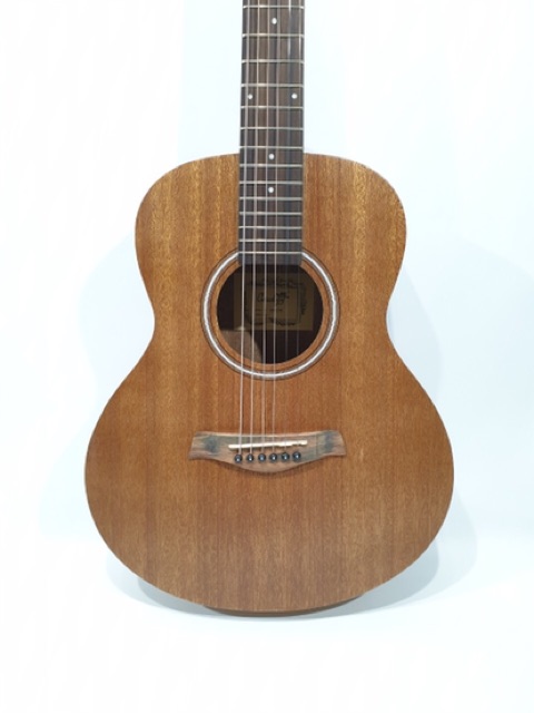 Gitar Akustik Merk Cowboy Original Tipe GW-2 NS Warna Cokelat Trusrod Senar String Murah Jakarta