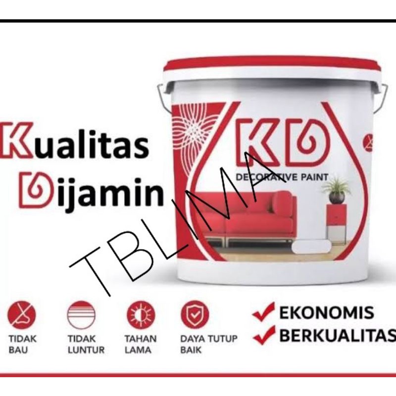 KD Cat Tembok Dinding Kiloan 5KG Berbagai Varian Halaman ke 3 Kualitas Dijamin