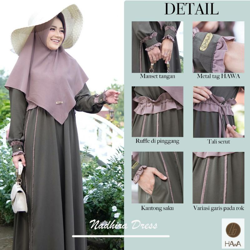 Nadhira Dress by Hawa.thelabel