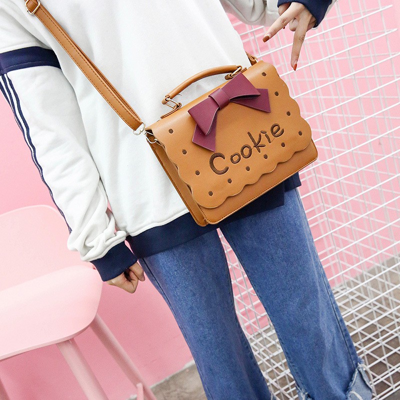 BV-01 tas selempang jepang japan bentuk kue cookies biscuit biskuit lolita kotak