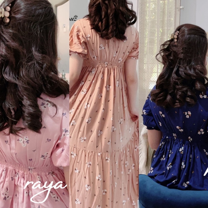 Daster Arab FAIRUZ RAYA Maxi Dress Kimono Rayon Premium Bumil Busui nyaman