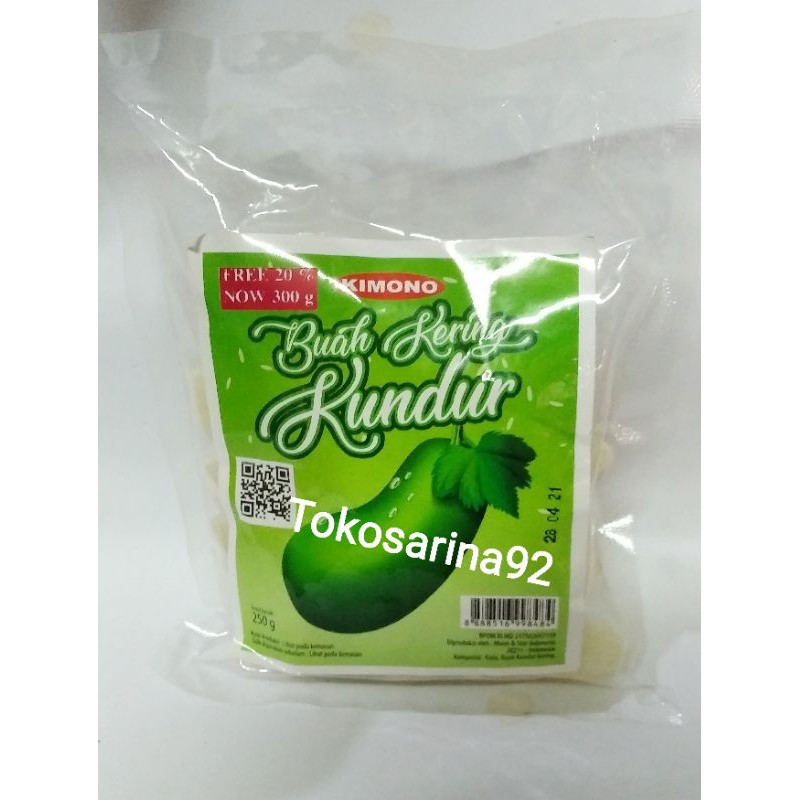 

Buah kundur manis kering 250 gram