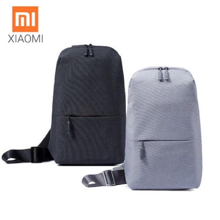Terlaris Xiaomi Crossbody Sling Bag Tas Selempang Xiaomi Original - Hitam