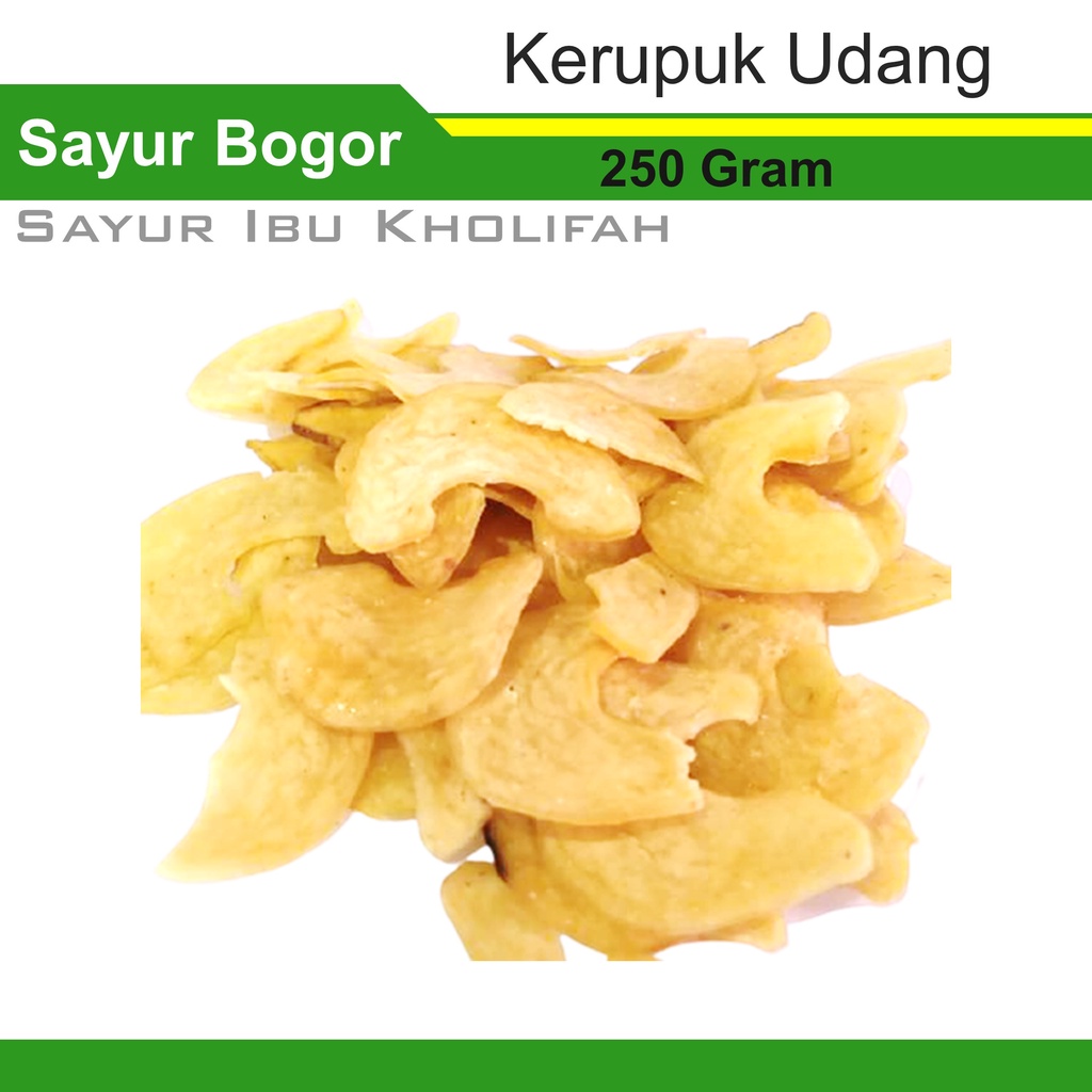 

Kerupuk Udang Super 250 gram Krupuk Mentah Bahan Pokok Sembako Murah Bogor
