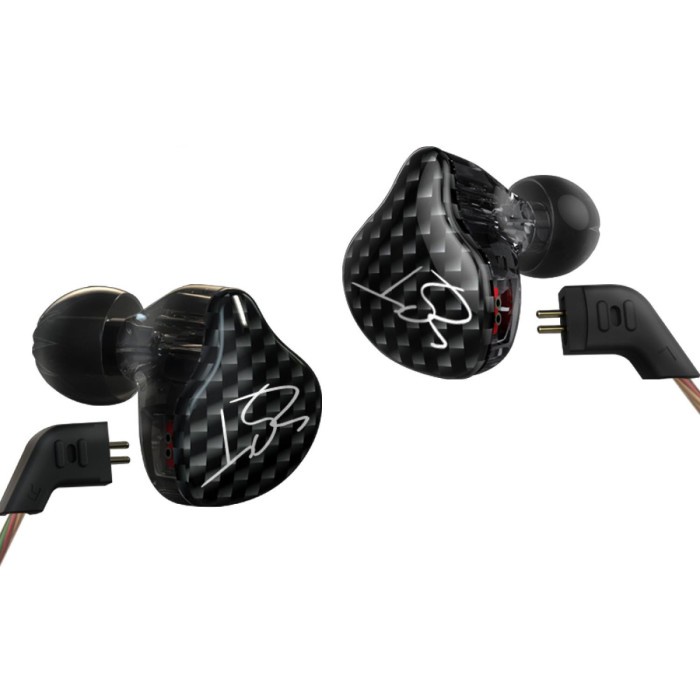 IEM Headset / Earphone Knowledge Zenith Hybrid Driver with Mic - KZ-ZST