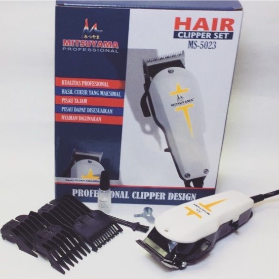 Hair Clipper Cukur Cukuran Rambut MS-5023 / Alat Cukur Mitsuyama MS5023