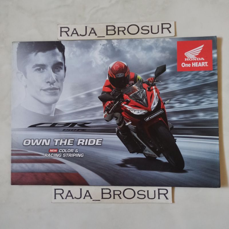 Poster brosur katalog leaflet Honda CBR150R CBR 150R Marc Marquez MM93 2017