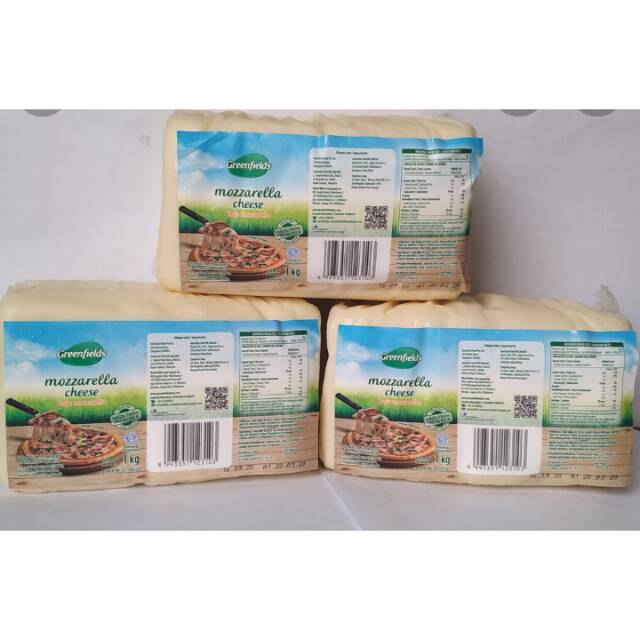 

KEJU MOZZQRELLA GREENFIELD MURAH 1KG