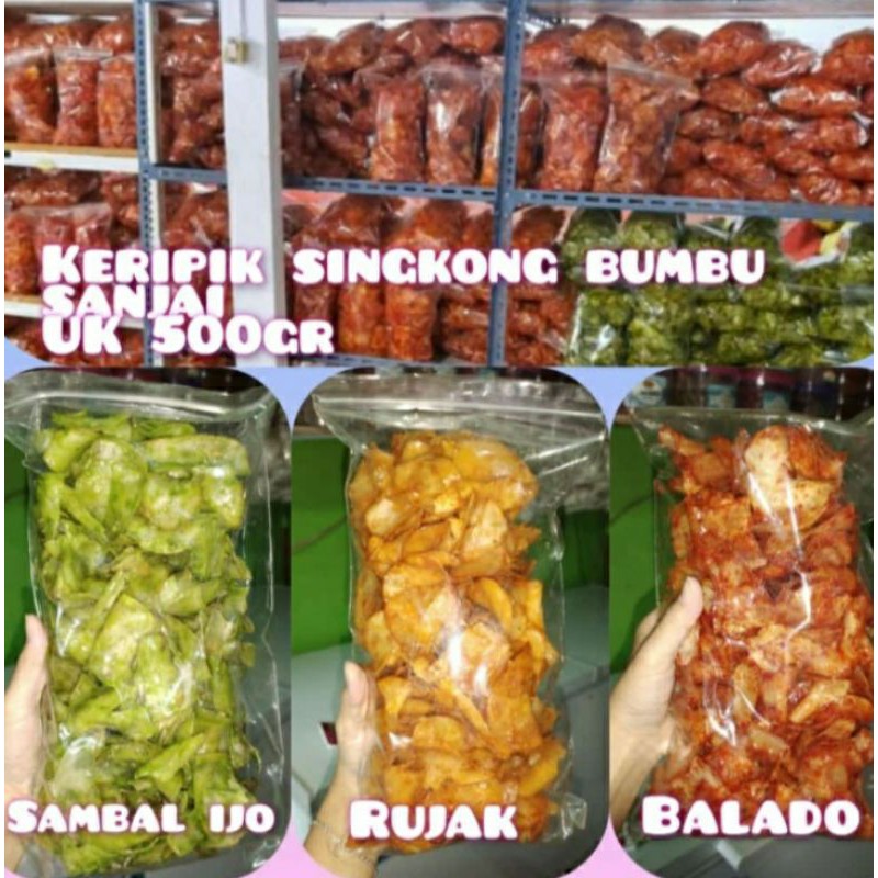 

KRIPIK SINGKONG BALADO PEDAS MANIS 500GRAM