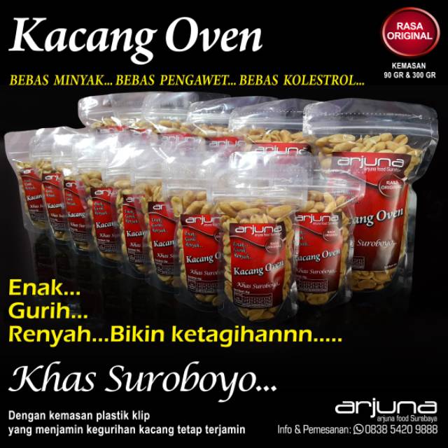 

ARJUNA - Kacang Oven (300gr)