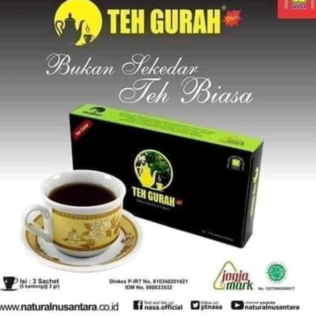 

(PROMO 7FG45) Teh Gurah Nasa - Teh Herbal Nasa - Menjaga Kesehatan Tubuh - Original Nasa ✳