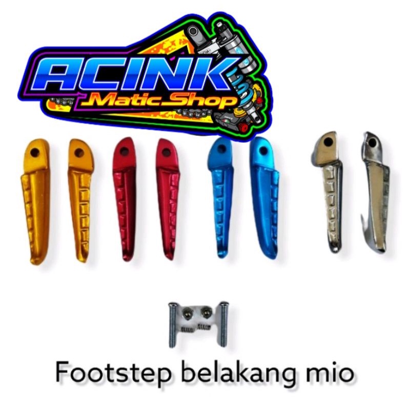 Postep Belakang Footstep Pijakan Kaki Belakang Yamaha Mio Soul GT Mio M3 Mio J Xeon