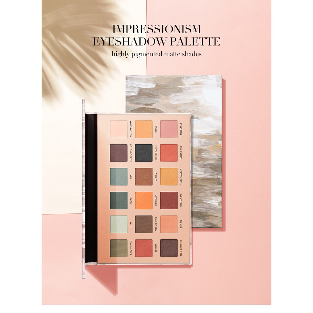 (READY &amp; ORI!) FOCALLURE Impressionism 18 Colors Eyeshadow Pallete With Mirror FA40-5 FA 40