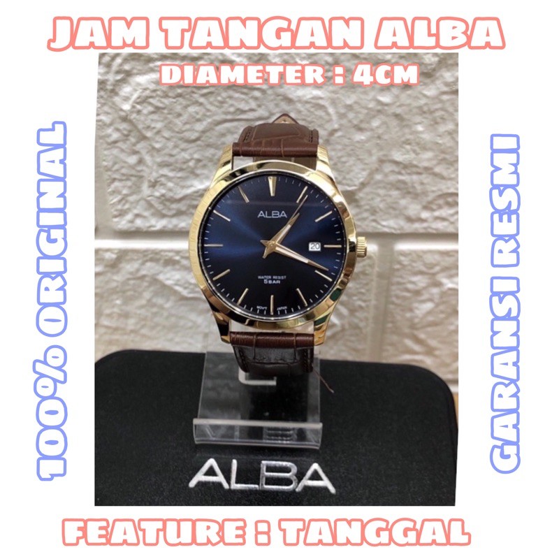 JAM TANGAN ALBA / ORIGINAL / AS9M38X1