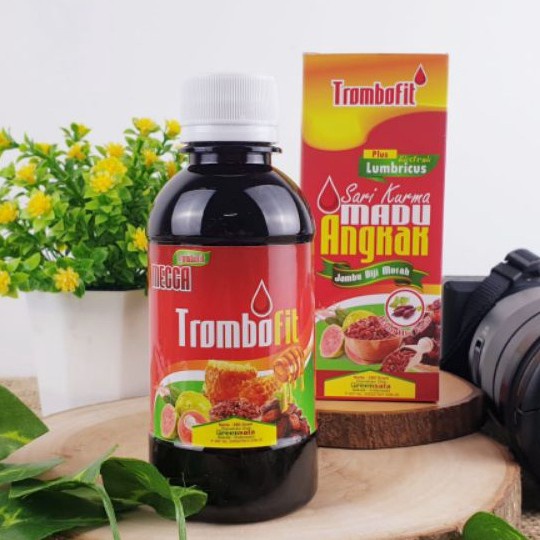 

Trombofit 280gr | Sari Kurma Madu Angkak Jambu Biji ekstrak lumbricus