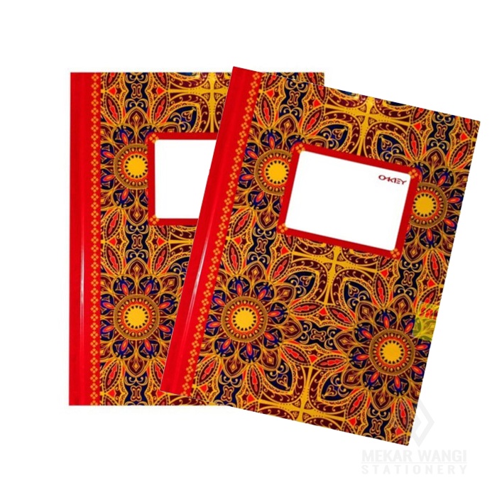 

Buku Hardcover Octavo Okey isi 200 size A6 Buku Oktavo