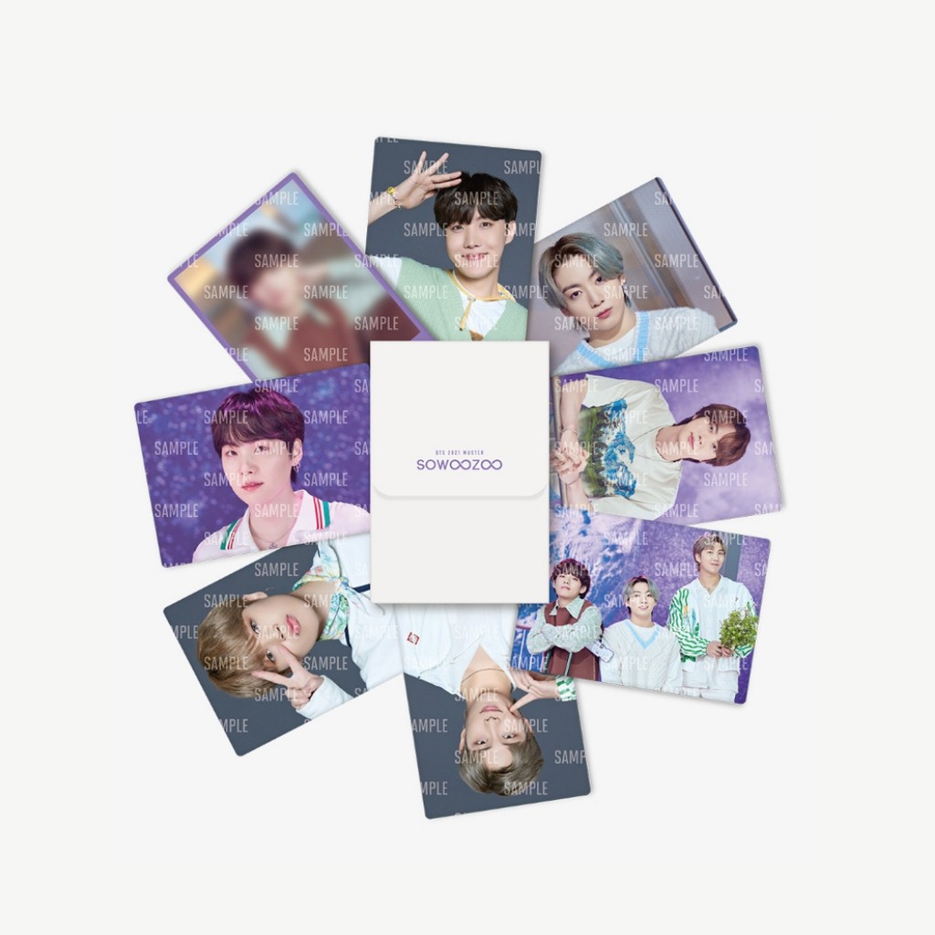 [READY] SHARING BTS: SOWOOZOO MERCH - MINI PHOTOCARD (PC) RM (NAMJOON)/JIN/SUGA(YOONGI)/J-HOPE