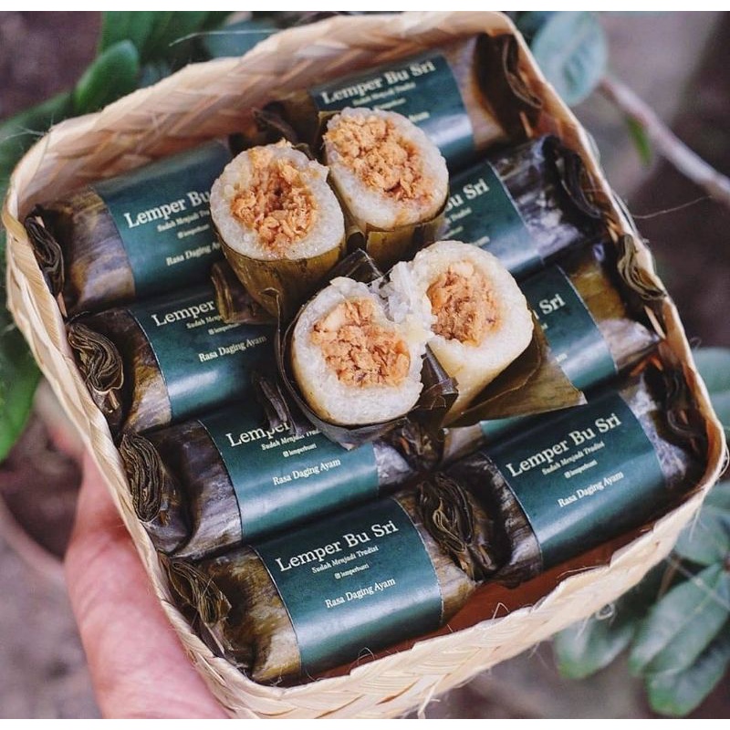 Lemper Bu Sri Frozen Khas Jogja Isi 10 Rasa Ayam Original